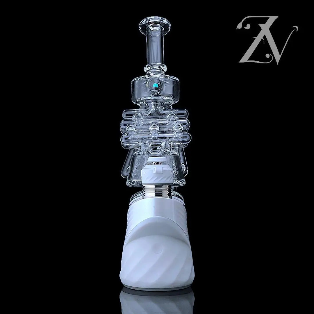Chain Puffco Peak Attachment by Iridescent Glass