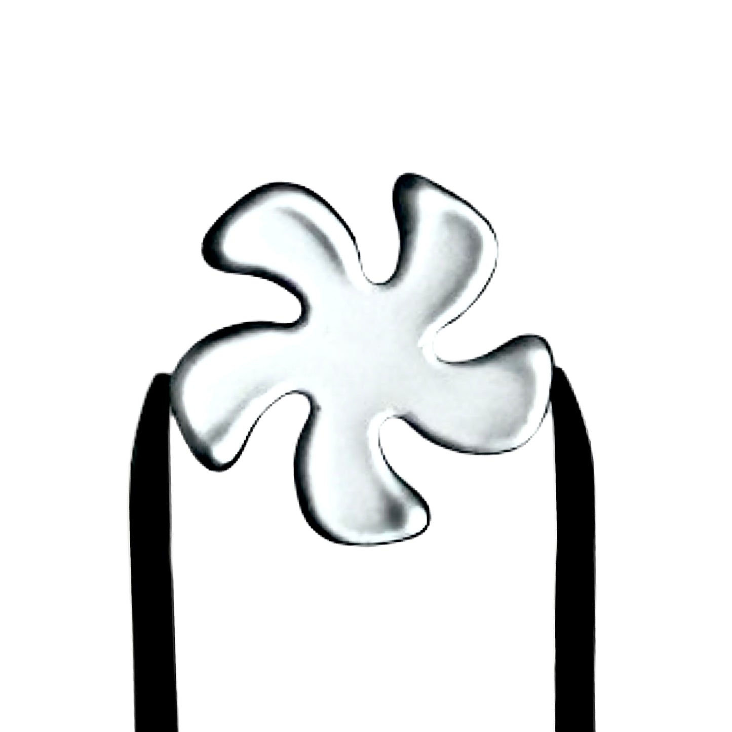 15mm Quartz Flakes by Black Market Glass