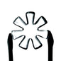 Slumped Quartz Banger Flakes by Black Market Glass