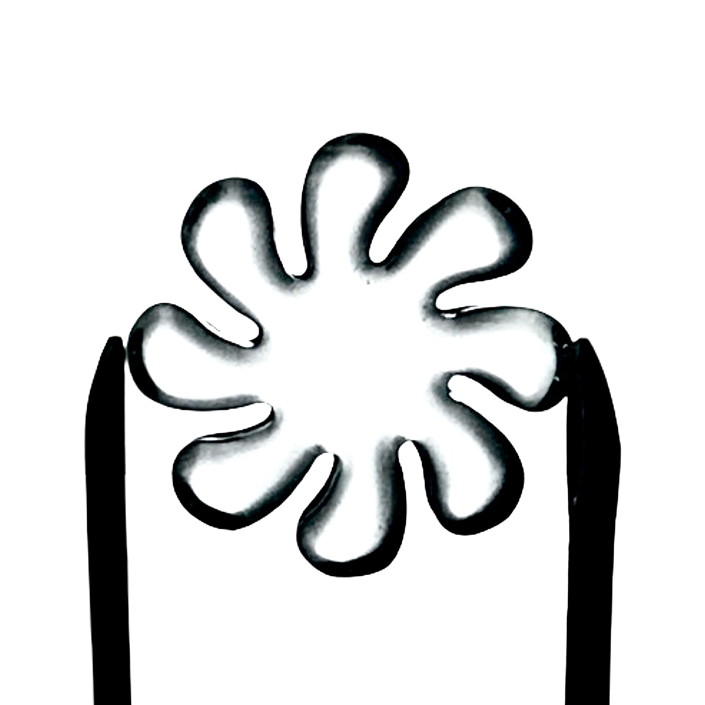 Slumped Quartz Banger Flakes by Black Market Glass