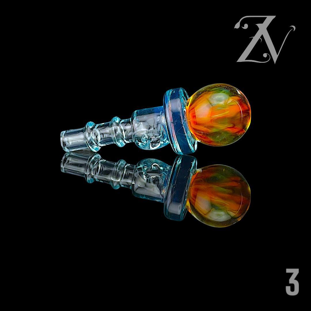 Fume Implosion Marble 3DXL Joystick by Iridescent Glass