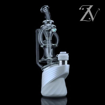 Shredder Recycler Puffco Peak Attachment by Iridescent Glass