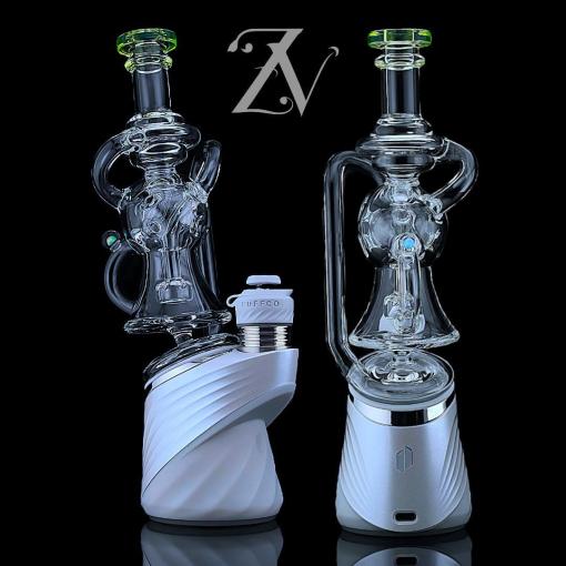 Superior EXO 2.0 Puffco Peak Attachment by Iridescent Glass
