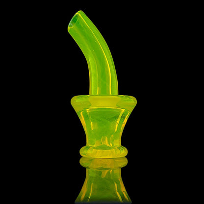 Shredder Puffco Pivot Mouthpiece by Iridescent Glass