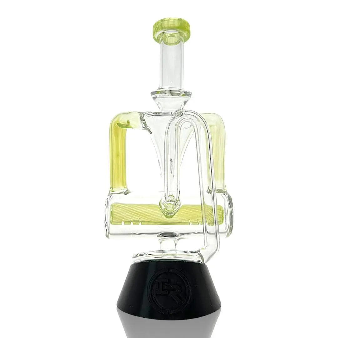 LE Superior Inline Puffco Peak Attachment by Iridescent Glass