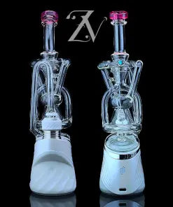 Superior Tricycler Puffco Peak Attachment by Iridescent Glass