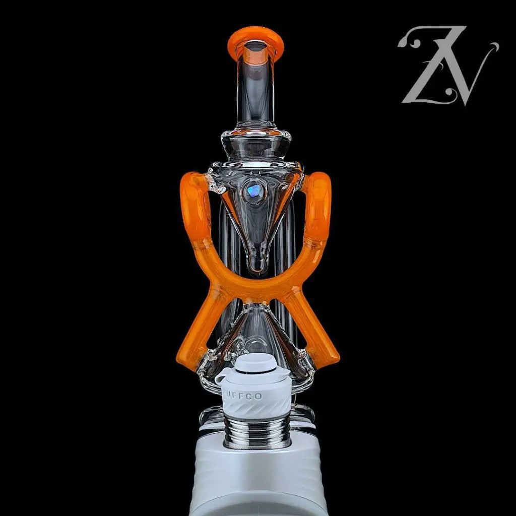 Superior ECO Donut Puffco Peak Attachment by Iridescent Glass *7 Colors*