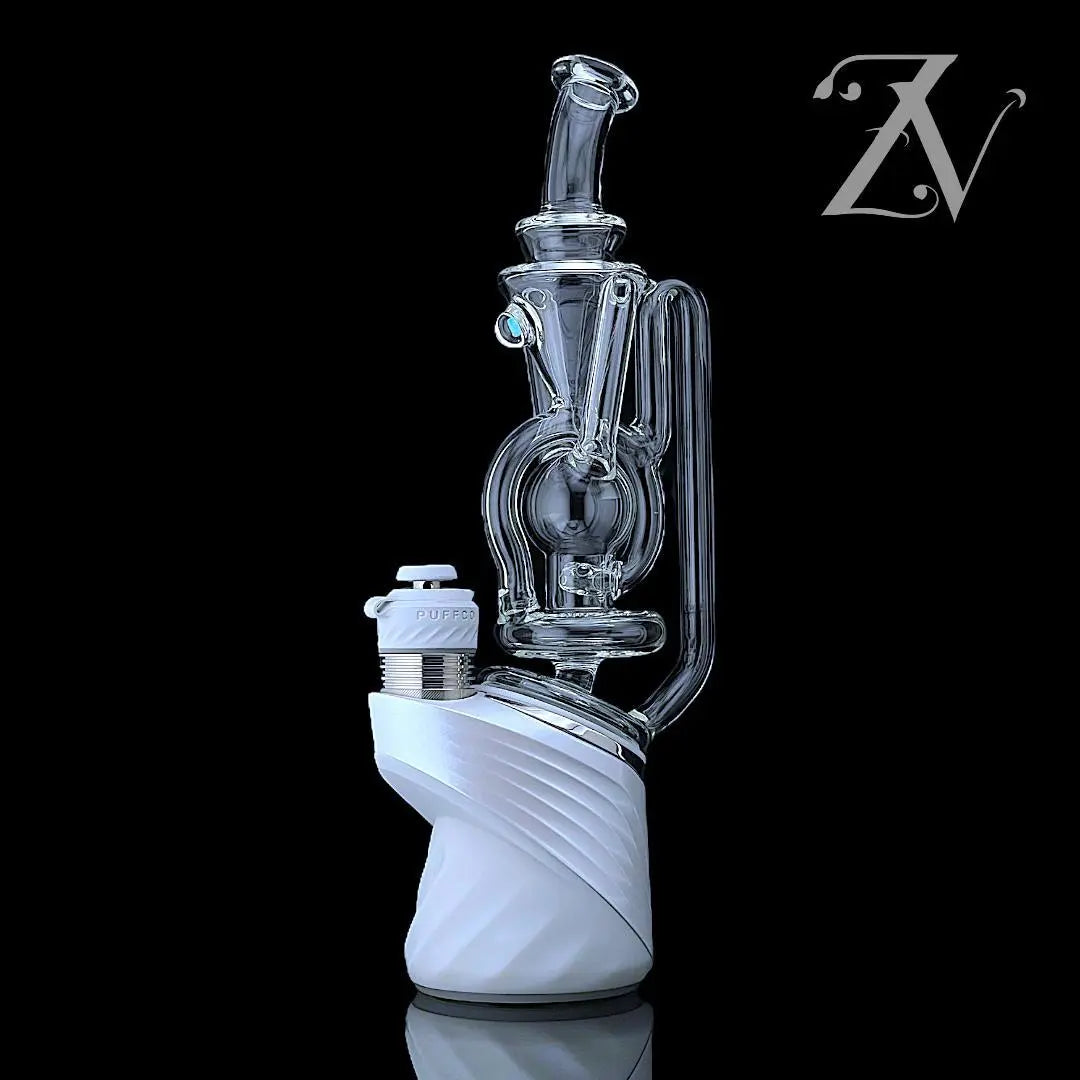 Superior Ballcycler Puffco Peak Attachment by Iridescent Glass