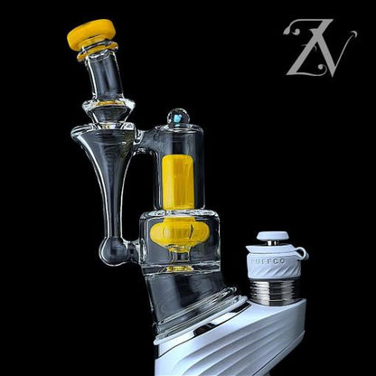 Superior ECO RBR Puffco Peak Attachment by Iridescent Glass *7 Colors*