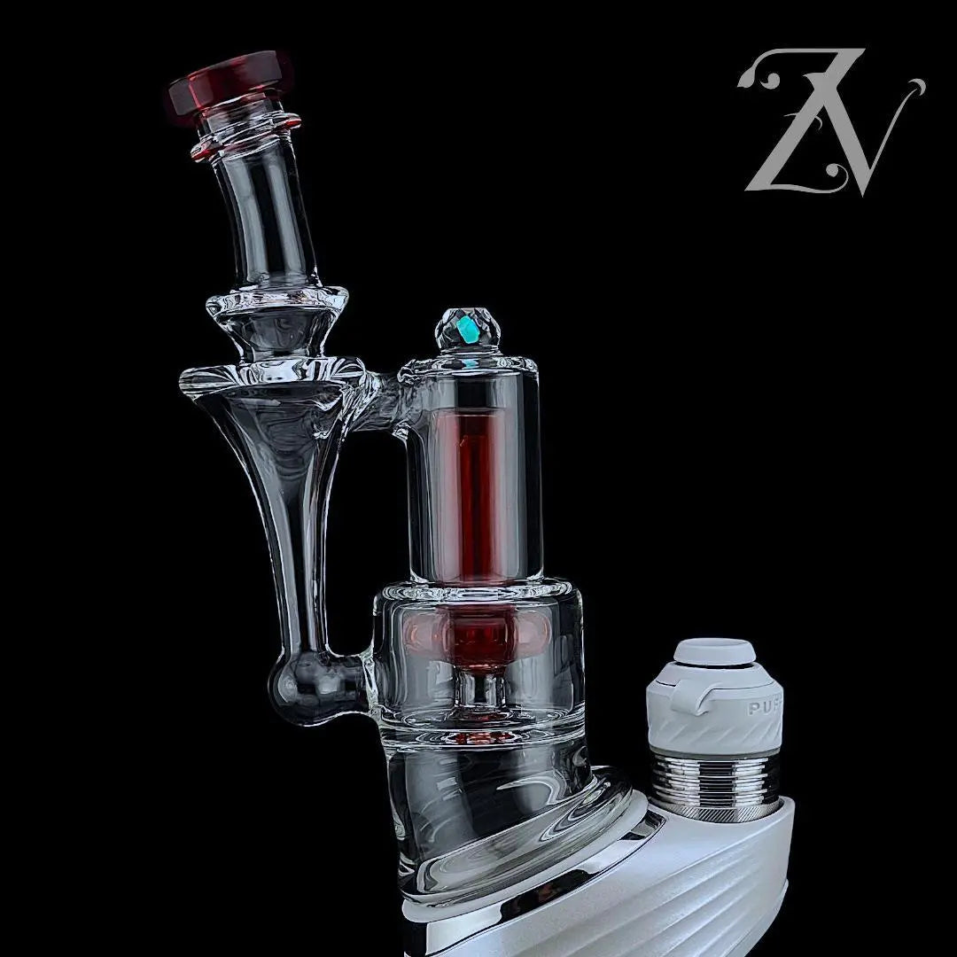 Superior ECO RBR Puffco Peak Attachment by Iridescent Glass *7 Colors*