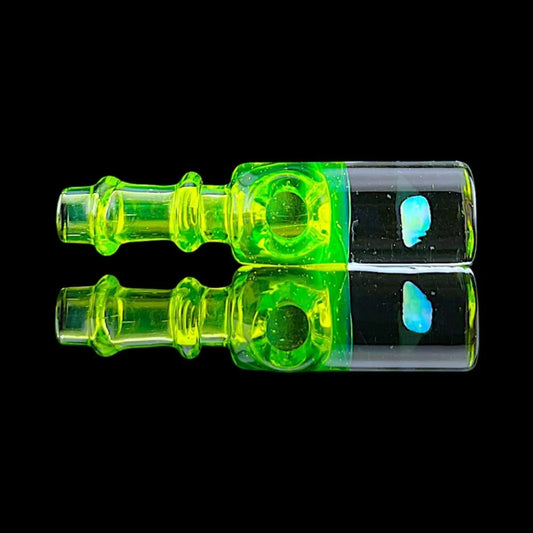 Top Opal Puffco Peak Pro 3DXL Joystick Cap by Iridescent Glass