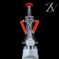Superior ECO Dualcycler Puffco Peak Attachment by Iridescent Glass