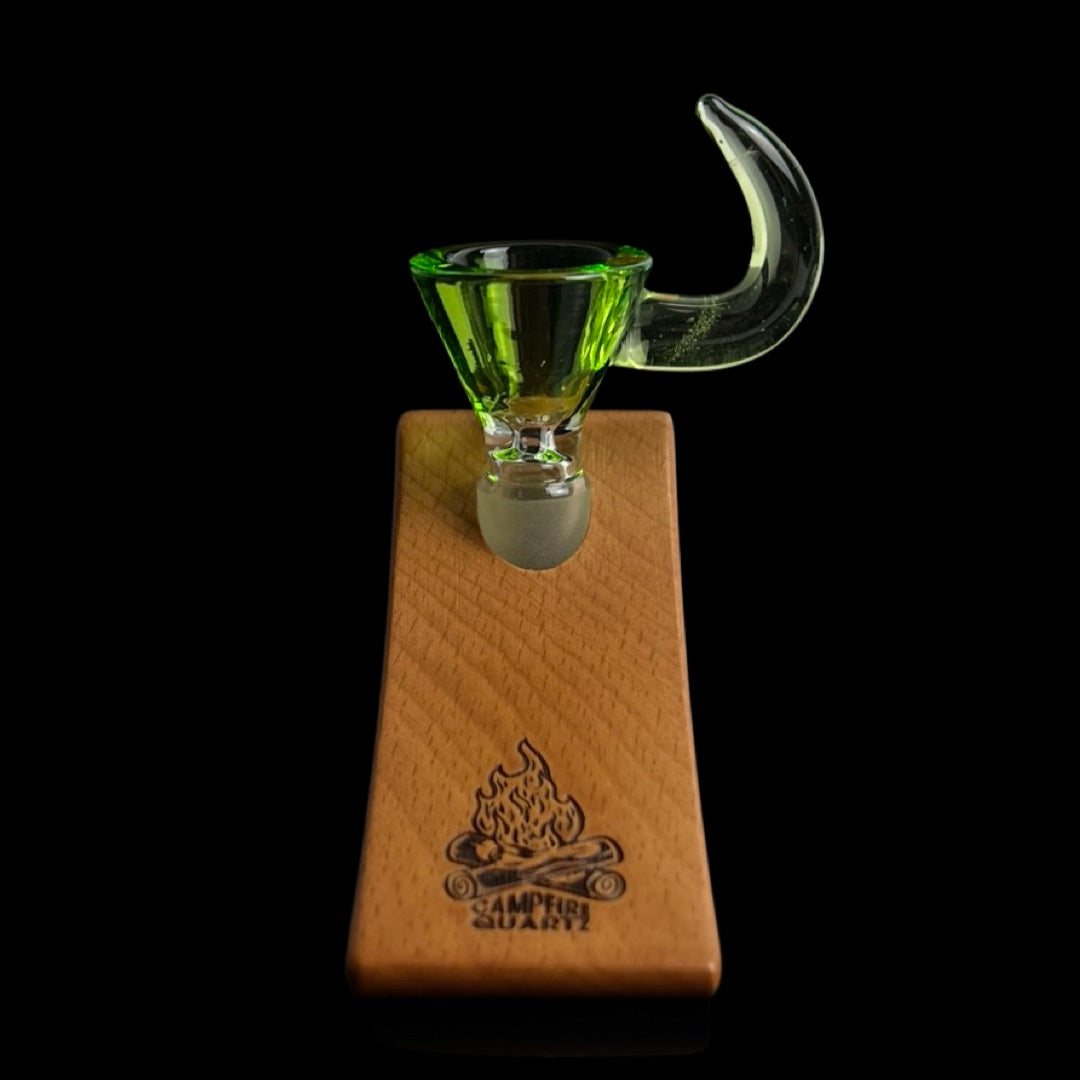 Horn Handle Flower Slide (9 Colors)