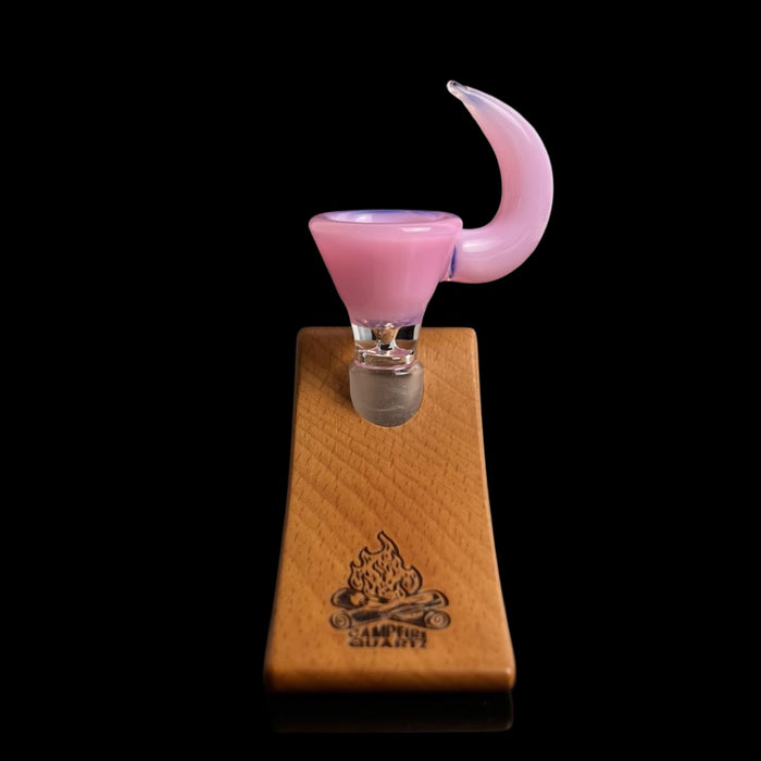 Horn Handle Flower Slide (4 Colors)