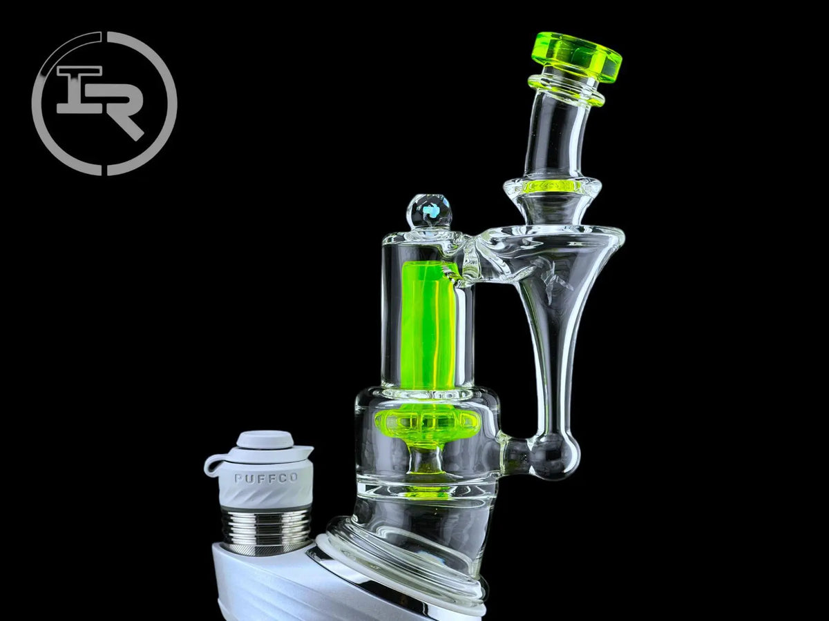 LE Mini Color RBR Puffco Peak Attachment by Iridescent Glass ...