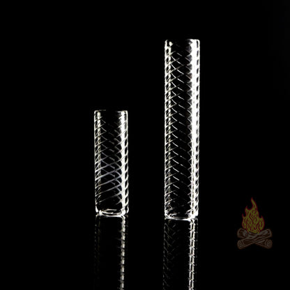 Hollow Quartz Pillars (Spiral)