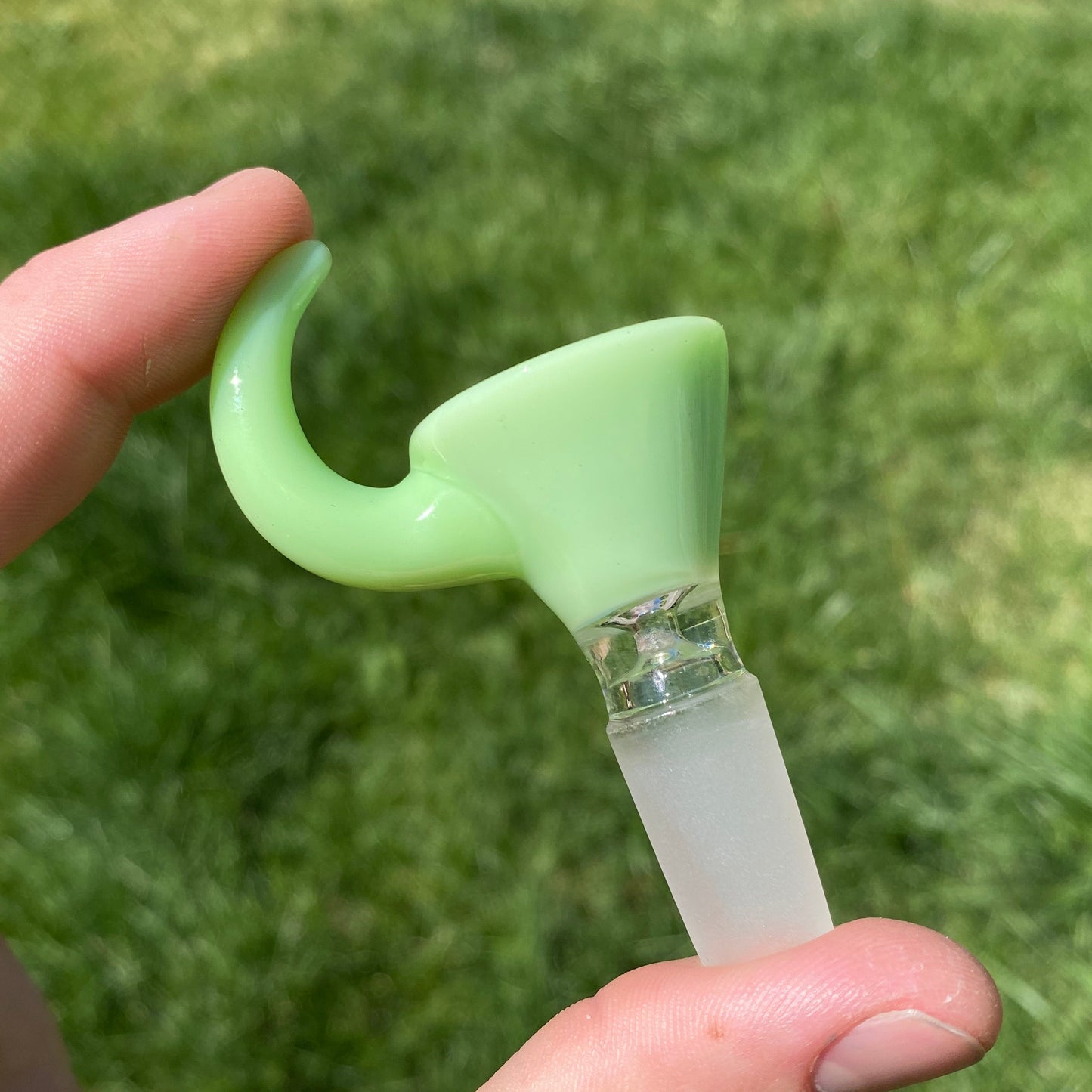 Horn Handle Flower Slide (9 Colors)