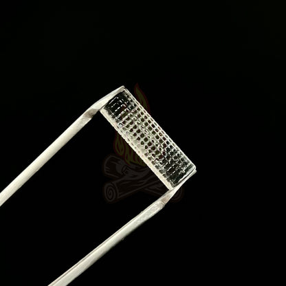 Solid Etched Quartz Pillars