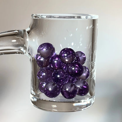 6mm Teal/Purple Sapphire Terp Pearls