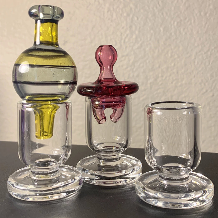 Glass Carb Cap Stand